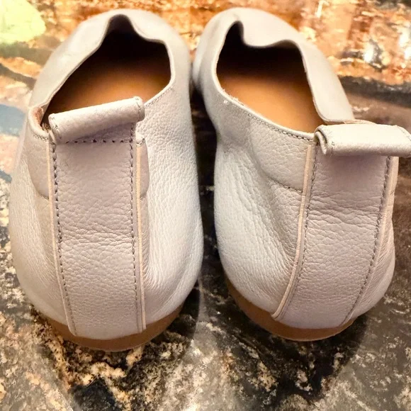 EVERLANE DAY GLOVE in LIGHT Blue Leather Flats Sz 11 - Picture 10 of 12